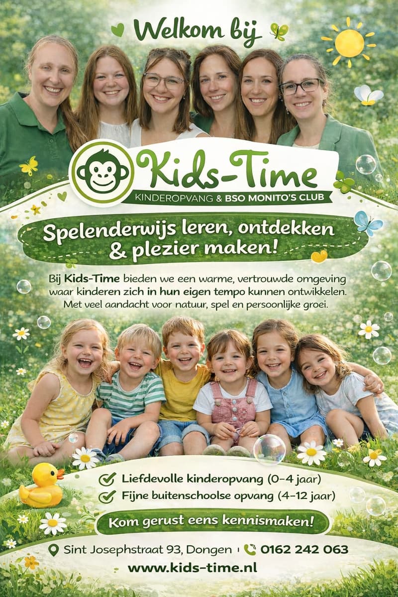 Kids-Time - Kinderdagverblijf in Dongen