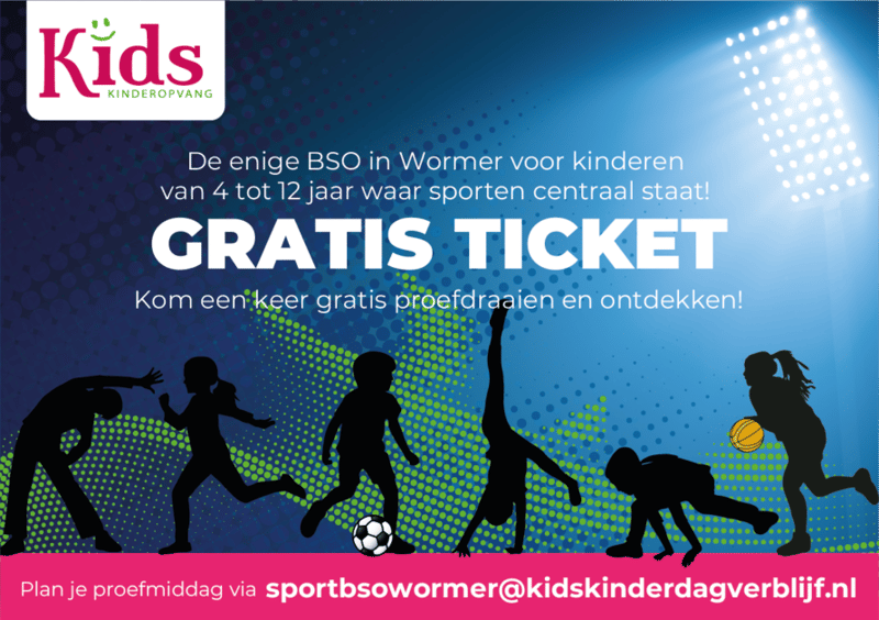 Kids Sport BSO Wormer - After-school care in Wormer