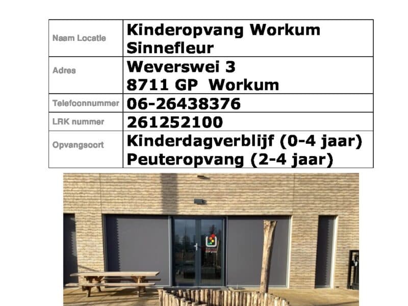 KDV Workum Sinnefleur - Daycare in Workum