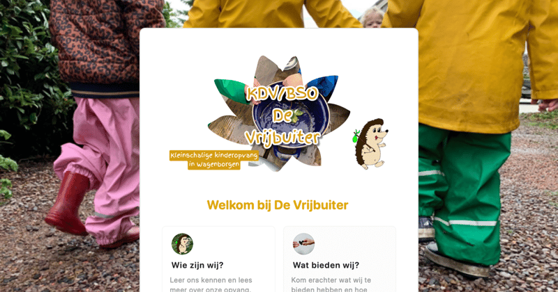 De Vrijbuiter - Daycare in Wagenborgen