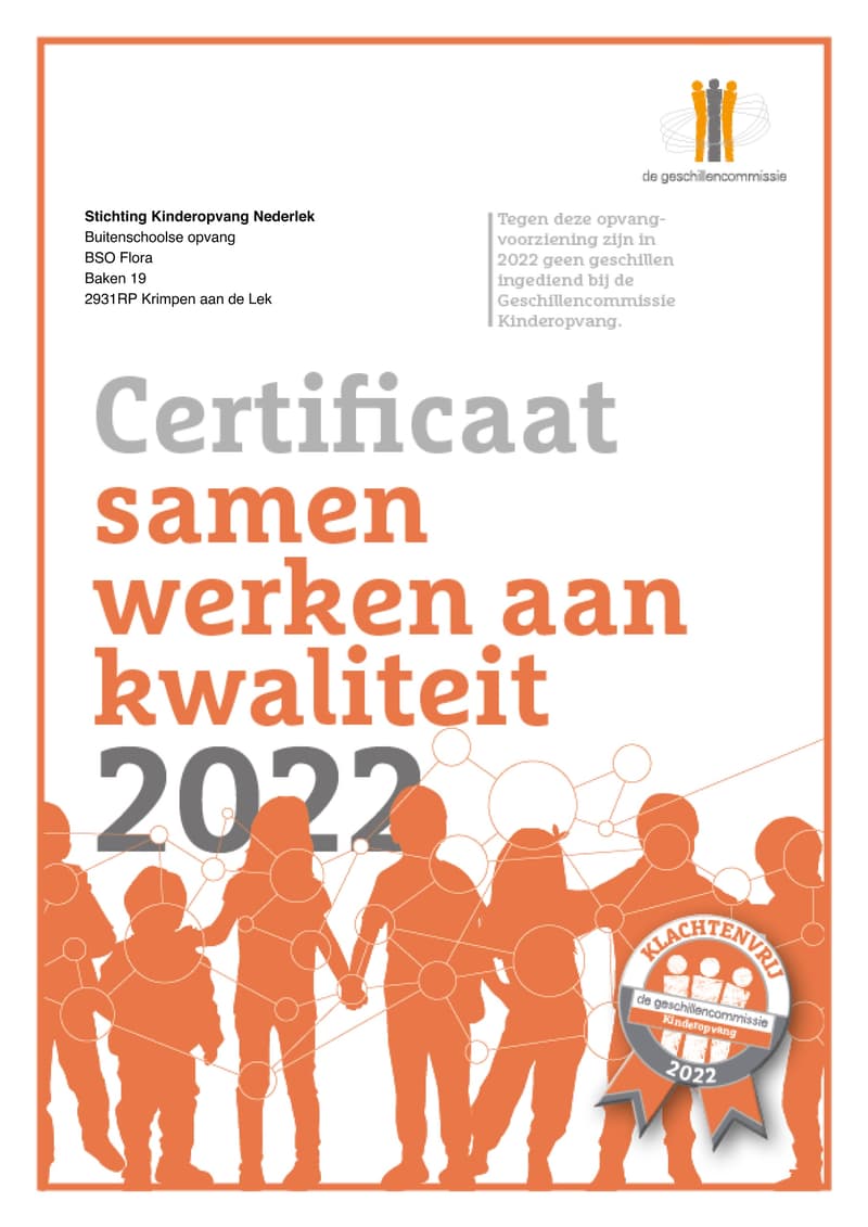 BSO Flora - After-school care in Krimpen aan de Lek