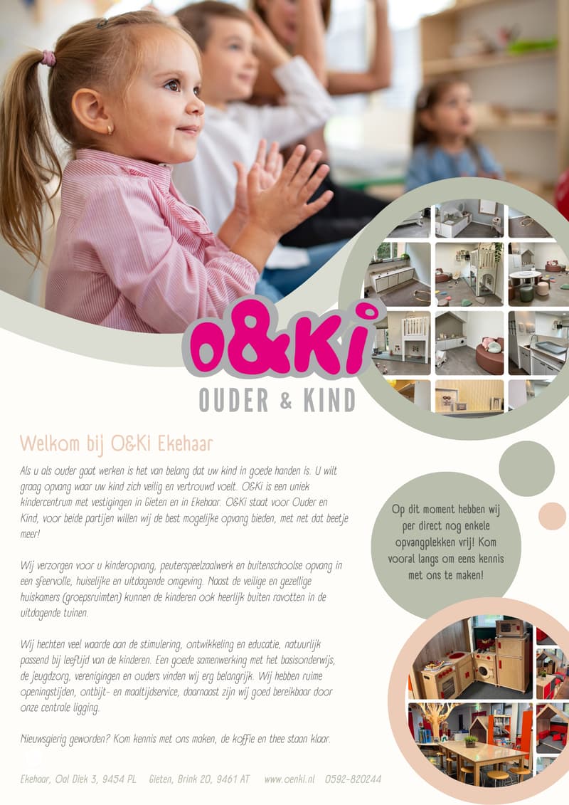 O&Ki kindercentrum Ekehaar - Kinderdagverblijf in Ekehaar