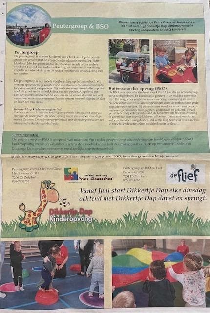 Peutergroep Het Zuiderlicht - Daycare in Zutphen