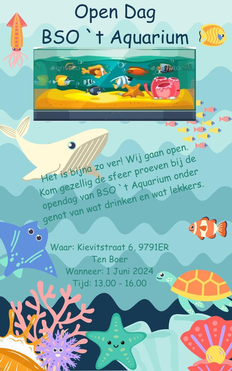 't Aquarium - After-school care in Ten Boer