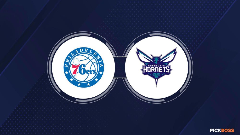 Sixers vs. Hornets Over/Under, Spread & Betting Line-picture