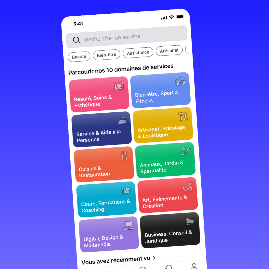 Découvrez des prestataires
