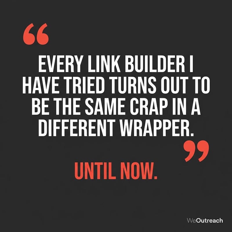 Sample ad creative: quotes format