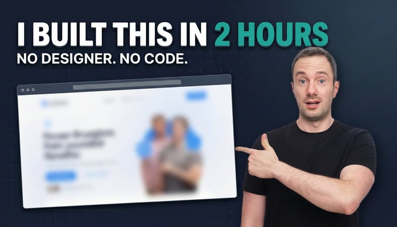 Vibe Code Your Website walkthrough