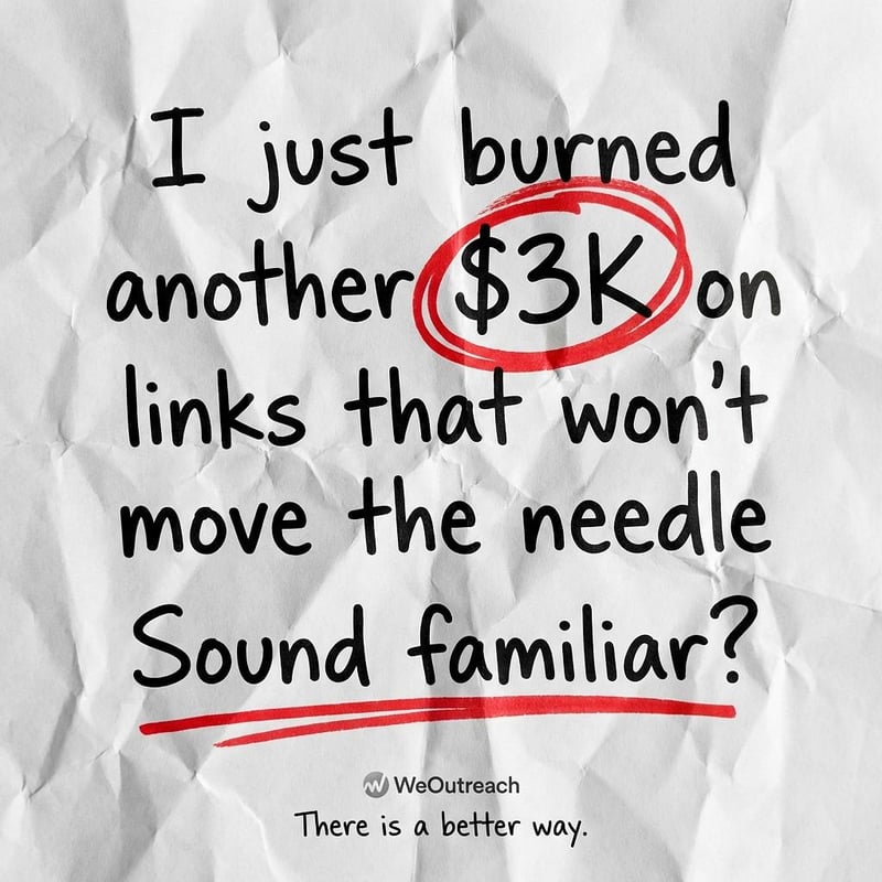 Sample ad creative: hand-written style