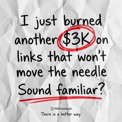 Sample ad creative: hand-written style