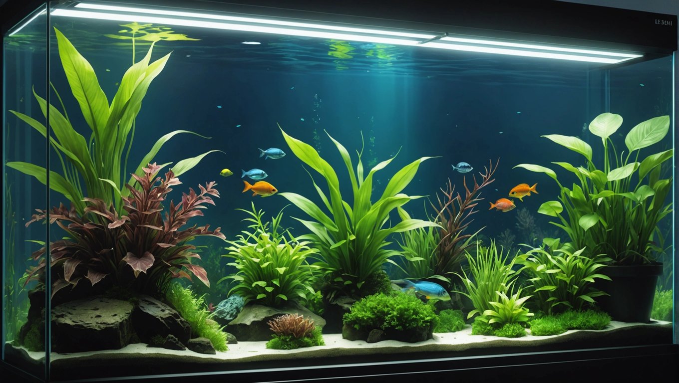 Can Aquarium Plants Grow With LED Lights?