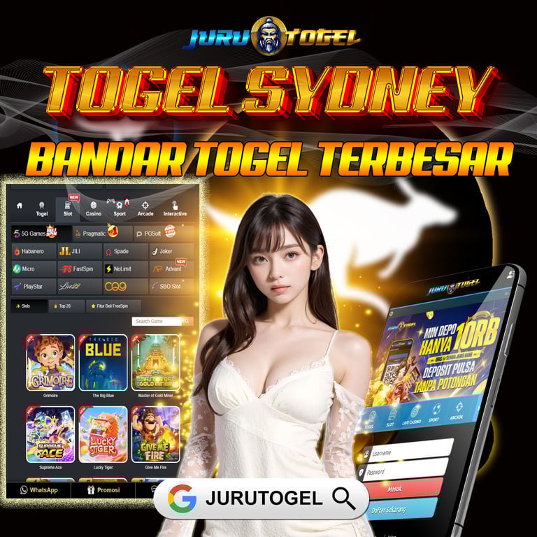 JURUTOGEL - SITUS SLOT GACOR DAN BANDAR TOGEL SDY TERPOPULER DIINDONESIA