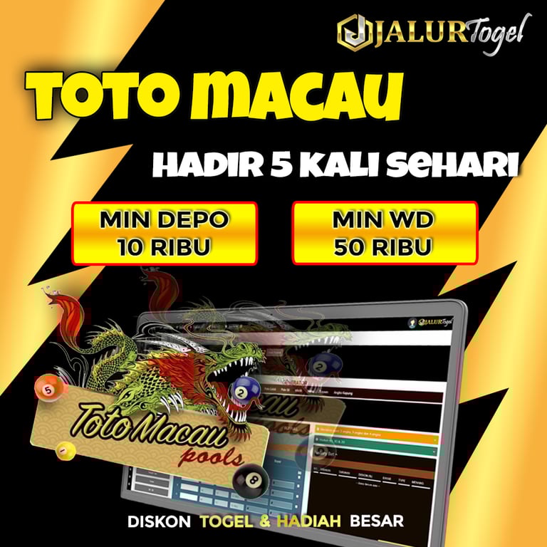 JALURTOGEL ~ LINK TOTO MACAU TERCEPAT DAN AKURAT | HADIAH TOGEL TERBESAR 
