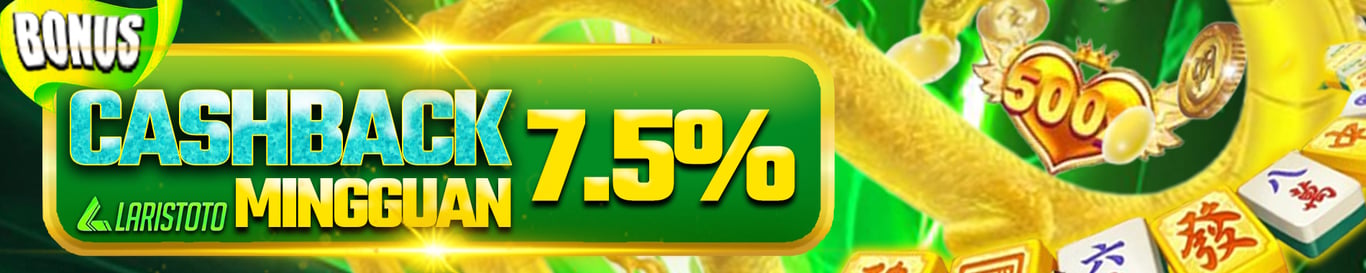 BONUS CASHBACK 10%