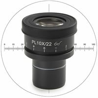 Euromex - Groothoek oculair 10x/22 + micrometer - Oxion Inverso