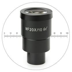 Euromex - 20x/10 oculair + micrometer - StereoBlue