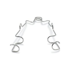 Bowman ooglidspreider 7cm. rvs.