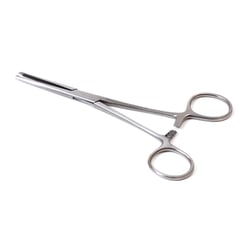 Arterieklem - Kocher - Recht - 16 cm - 1x2 tanden
