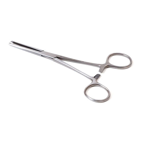 Arterieklem - Kocher - Recht - 16 cm - 1x2 tanden