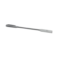 Spatel - met platte en holle zijde - 15 cm