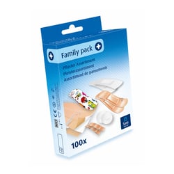 Sana First Aid - Family Pack assorti (100 stuks)