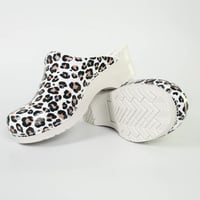 Florensa Klompen Flex - Leopard White