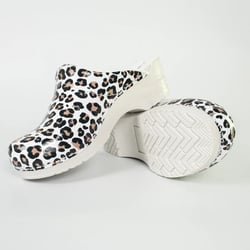 Florensa Klompen Flex - Leopard White