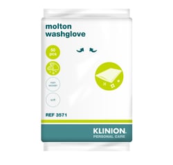Klinion - Personal Care - Disposable Washand Molton - 50 stuks
