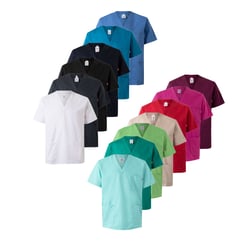 Scrub Top - Korte Mouw - Stretch