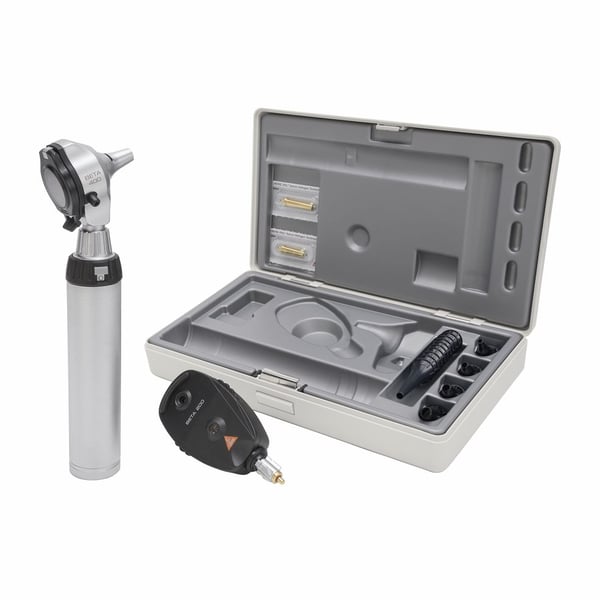 Heine - BETA 400 Otoscoop XHL F.O. | BETA 200 Oftalmoscoop - Combi Set Batterij