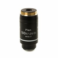 Euromex - Infinity EIS 60 mm Plan PLi S100x/1.25 olie-immersie objectief - Werkafstand 0.3 mm - Achios-X Observer