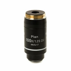 Euromex - Infinity EIS 60 mm Plan PLi S100x/1.25 olie-immersie objectief - Werkafstand 0.3 mm - Achios-X Observer