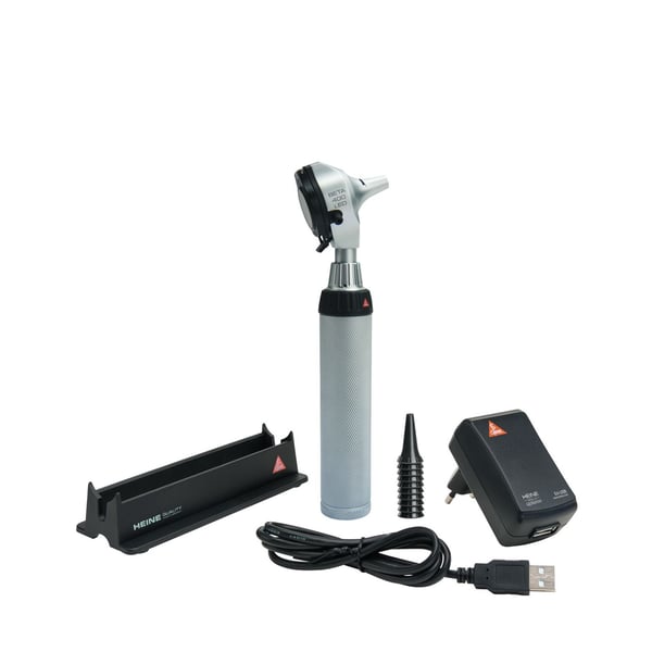 Heine - BETA 400 Otoscoop LED F.O. - Kit USB