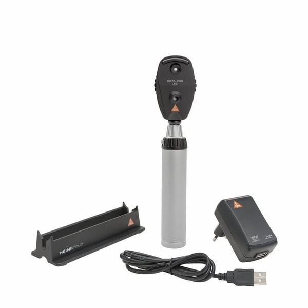 Heine - BETA 200 Oftalmoscoop LED - Compleet USB