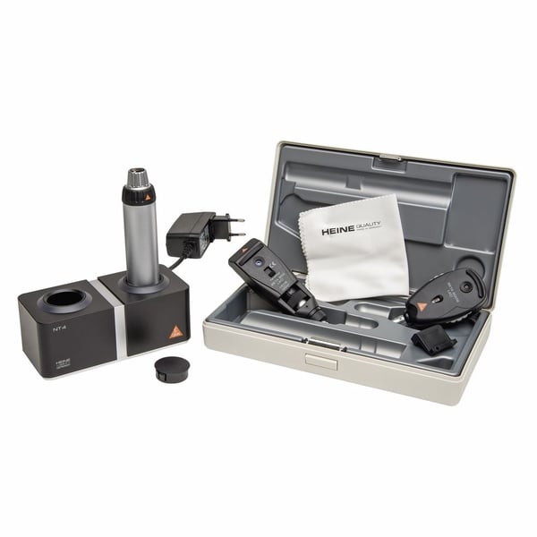Heine - BETA 200S Oftalmoscoop LED | BETA 200 Streak Retinoscoop - Combi Set NT4 oplader
