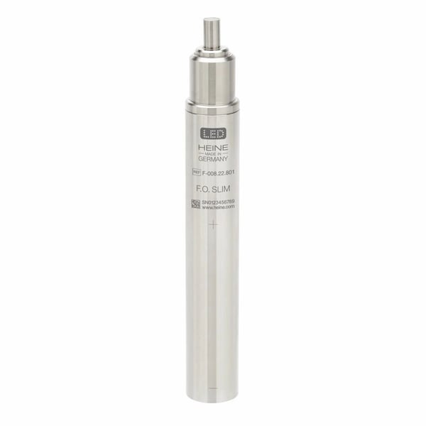Heine - Laryngoscoop LED inzetstuk DUN - NT4 2,5 volt (zonder bodem)