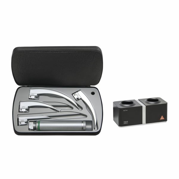 Heine - Classic+ Set | Paed 1, Mac 2, Mac 3, Mac 4 | Standaard LED | NT4 oplaadstation