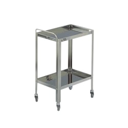 Instrumententafel - Werktafel - Trolley met 2 niveaus met rand