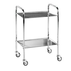 Instrumententafel - Werktafel - Trolley met 2 niveaus zonder rand