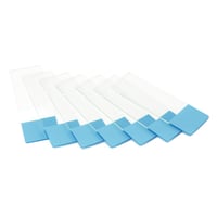 Objectglaasjes - Wit Glas - Geslepen met blauw gedeelte- 76 x 26 mm - 50 stuks