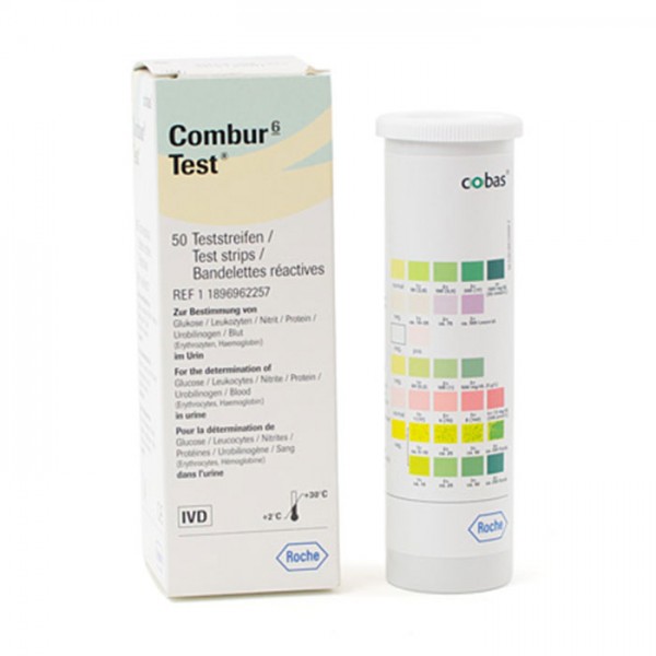 Combur - 6 Urine Teststrips - 50 stuks