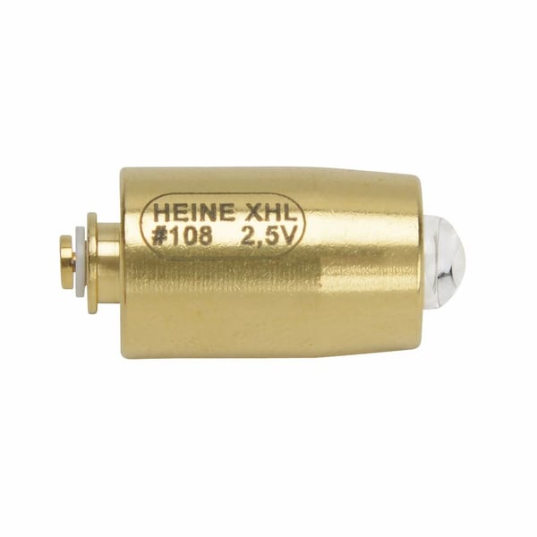 Heine - XHL Xenon Halogeen Reservelamp 2,5 volt #108 (Mini-C)