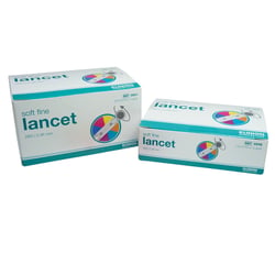 Klinion - Diabetes Care - Soft Fine Plus - Gekleurde Lancetten