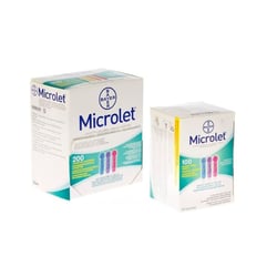 Bayer - Microlet Gekleurde Lancetten