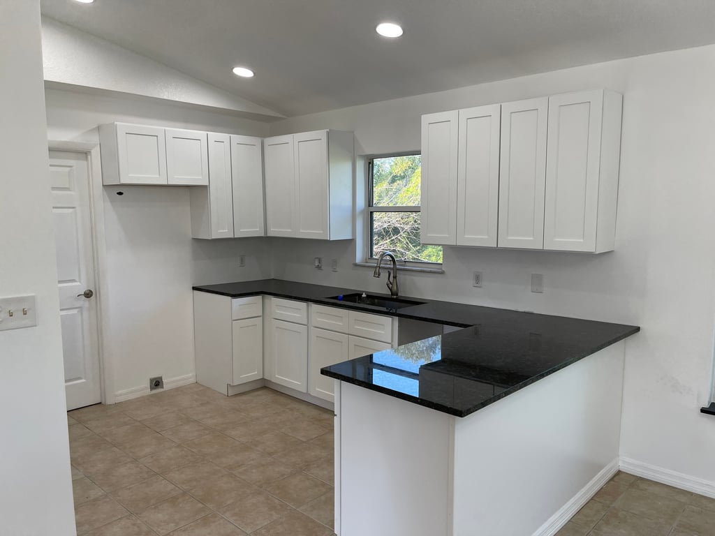 Kitchen restoration after