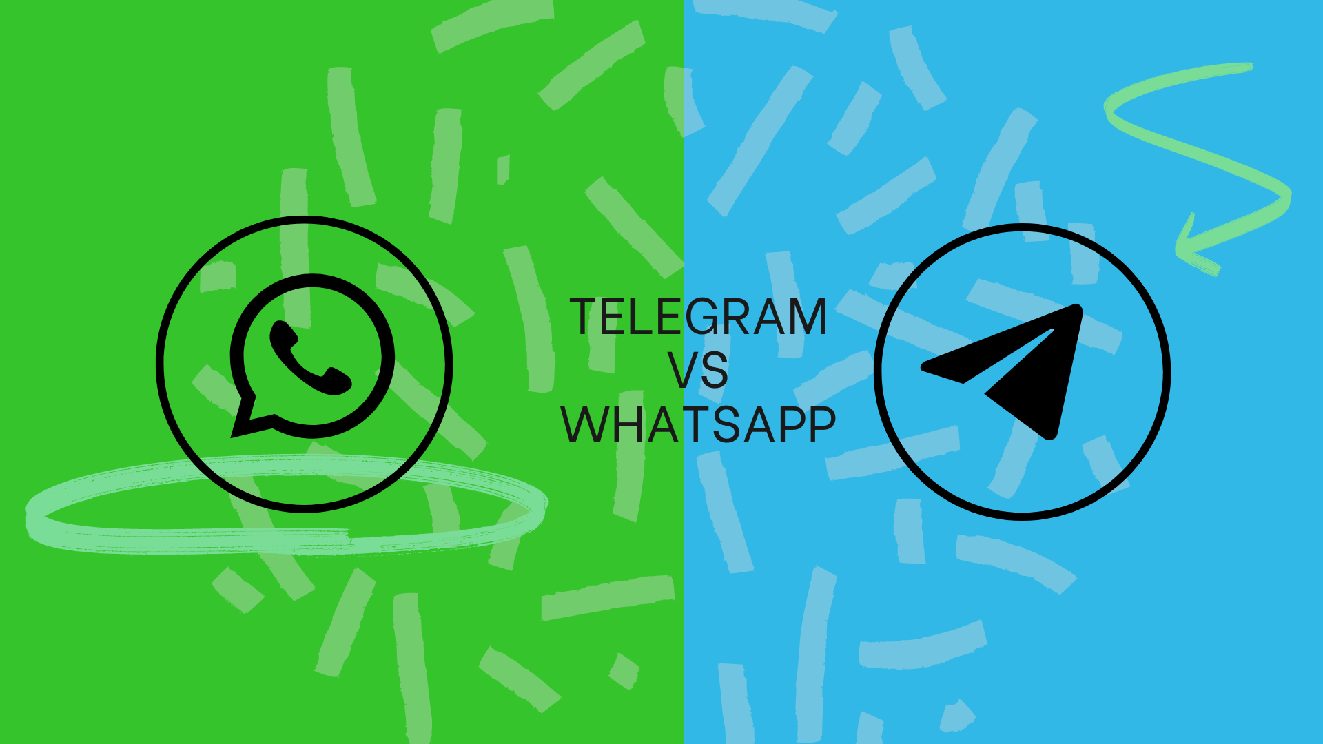 telegram vs whatsapp - Catatan Mbobs
