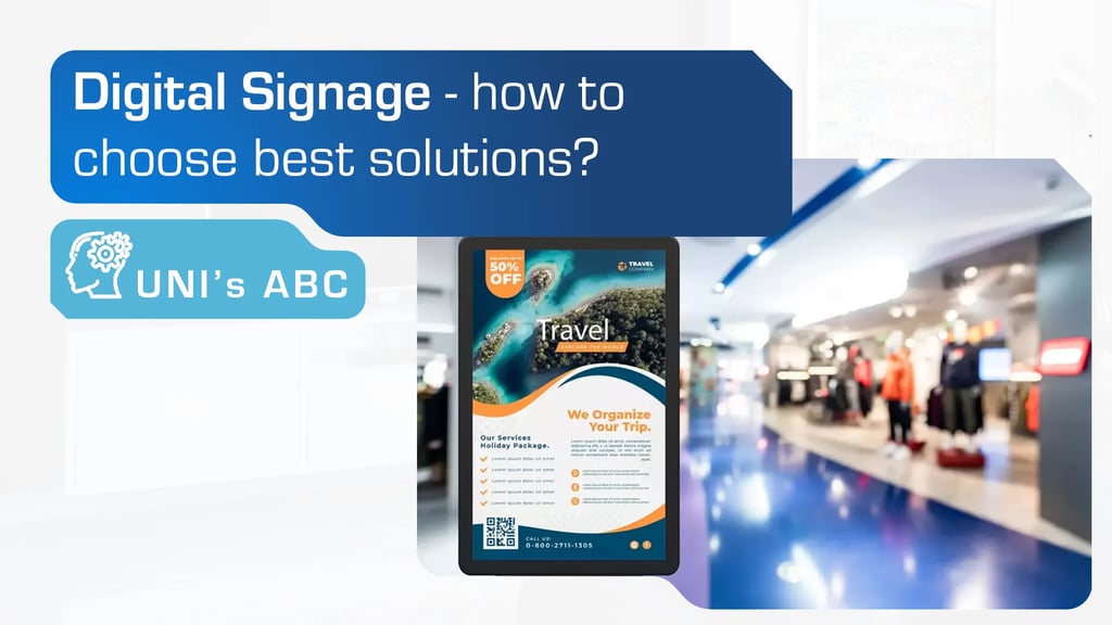 Digital signage – what is it? How to choose the best solutions? Screen supplier’s guide