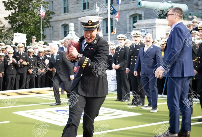 Into the end zone
