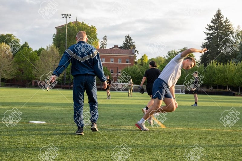 Golden hour on the diamond
