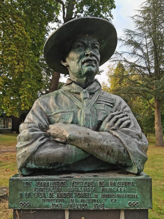 Baden-Powell Statue at Gilwell Park